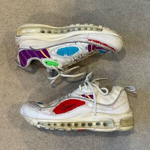 Nike Kids Colorful Air Max Sneakers